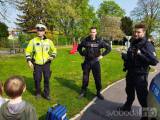 20220504175555_policie011: Kutnohorští policisté se s dětmi sešli na dopravním hřišti