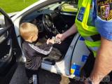 20220504175602_policie018: Kutnohorští policisté se s dětmi sešli na dopravním hřišti