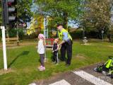 20220504175619_policie033: Kutnohorští policisté se s dětmi sešli na dopravním hřišti