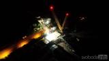 20220525114306_DJI_0420: Foto, video: Vysokotonážní jeřáb pomohl při stavbě mostu budoucího obchvatu
