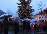 DSCN7494: Foto, video: V Čáslavi se od neděle těší z rozsvícené adventní výzdoby