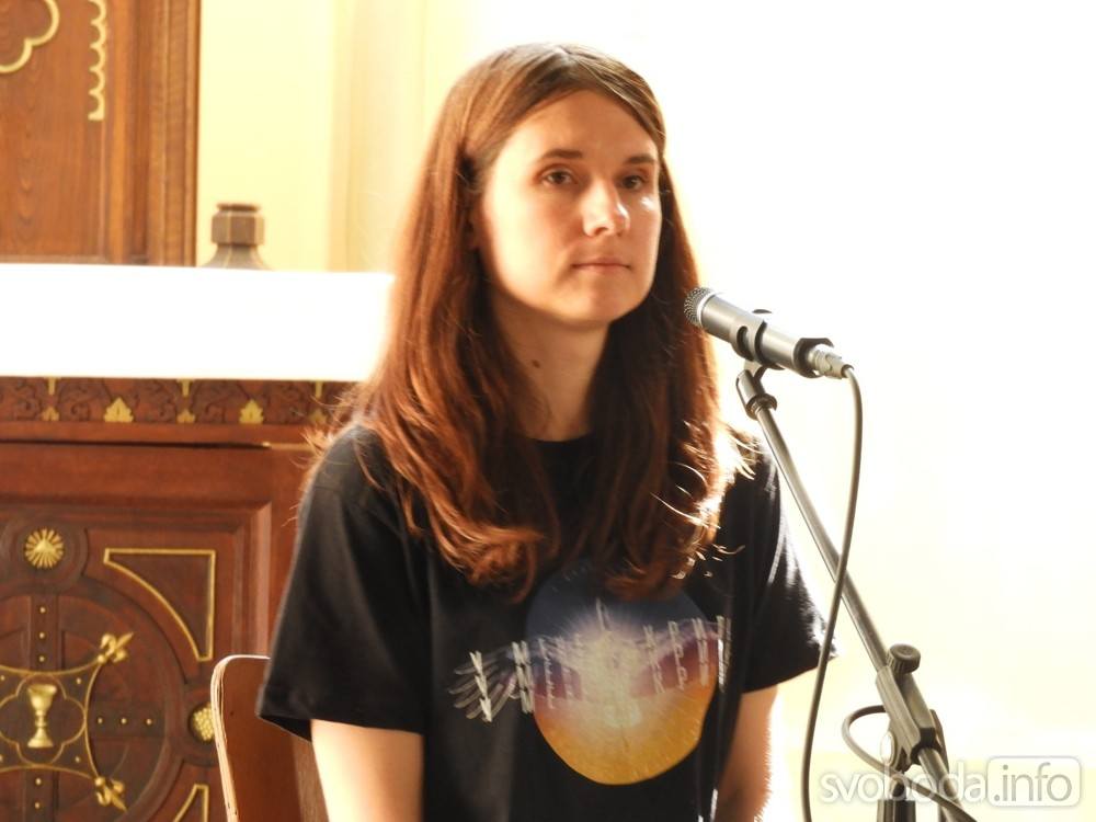 Ukrajinská zpěvačka Katya Gapochka uzavřela v Čáslavi festival „Bašta pro všechny“