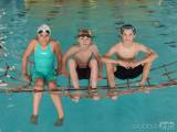 20220621110529_sparta_plavani777: Vojta, Tonda, Vaneska - Dvanáctiletí plavci se zúčastnili Letního Mistrovství ČR v Chomutově