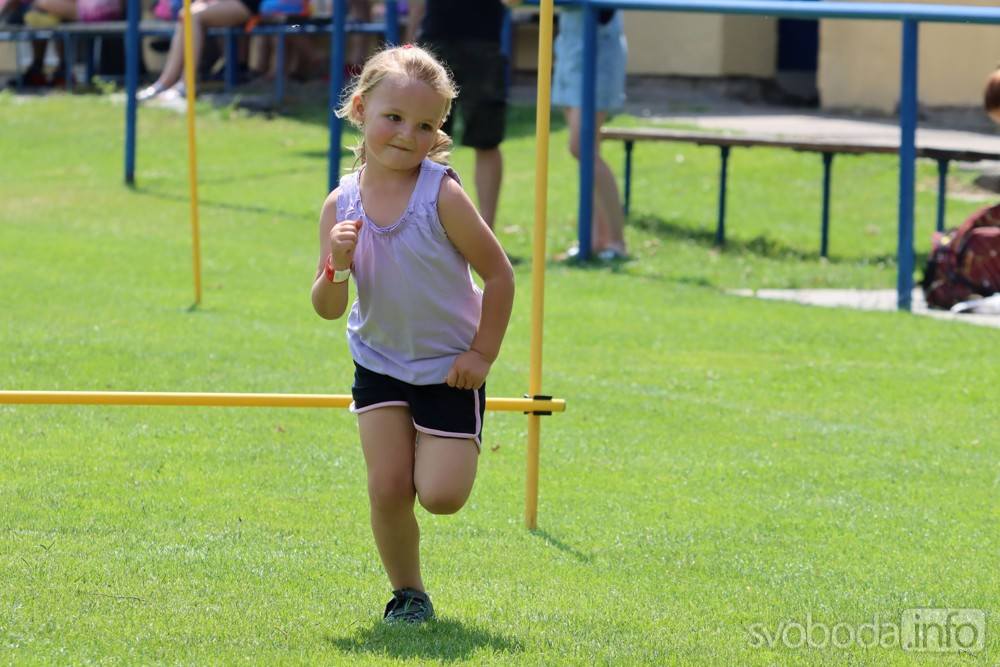 Foto: Na Suchdoliádě soutěžily zejména děti v atletických disciplínách