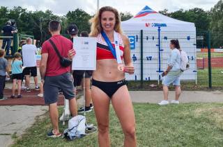 Jana Slavíková vybojovala pro Čáslav bronzovou medaili na mistrovství republiky!