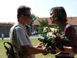 20220901145657_15: Barbara a Sandra Masin otevřely Památník tří odbojů v Lošanech