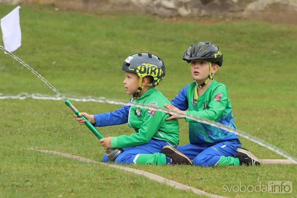 Foto: Děti a dorostenci závodili v Močovicích ve čtvrtém kole Soptíka