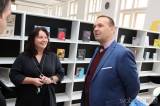 20220920214302_IMG_4976: Foto: Martin Baxa jako vůbec první ministr kultury navštívil Knihovnu Kutná Hora