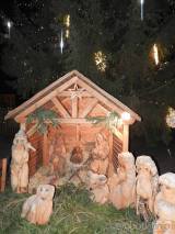 20221127232849_DSCN3155: Věnovanka zahrála při rozsvícení vánočního stromu v Čáslavi