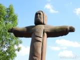 20221229231123_45: Socha Ježíše nad Neveklovem je inspirována Kristem Spasitelem nad Rio de Janeirem