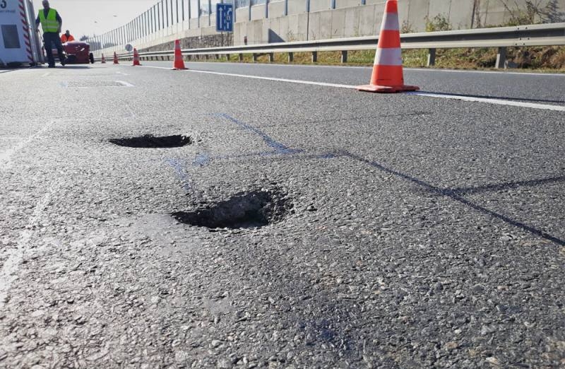 Ředitelství silnic a dálnic řeší zvýšený výskyt a opravu výtluků ve Středočeském kraji
