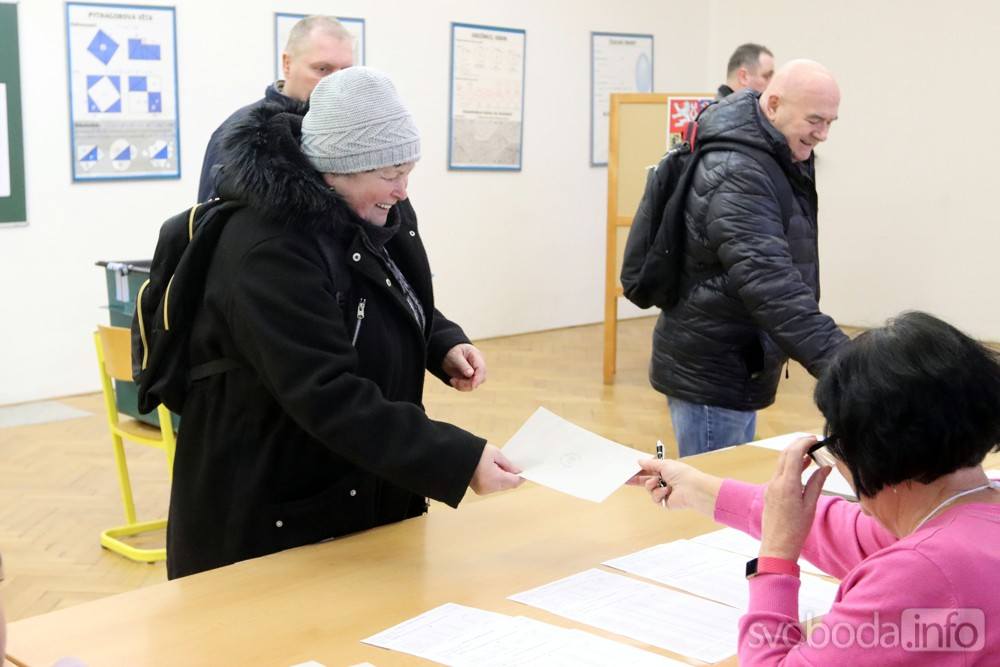 Foto: Také v Kutné Hoře začalo první kolo prezidentských voleb 2023