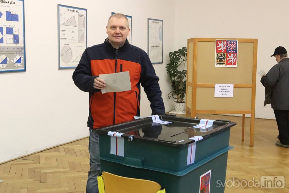 Foto: Také v Kutné Hoře začalo první kolo prezidentských voleb 2023