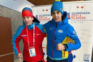 Na zimní Olympiádě dětí a mládeže Kutnou Horu reprezentují Filip Březina a Pavel Tvrdík!