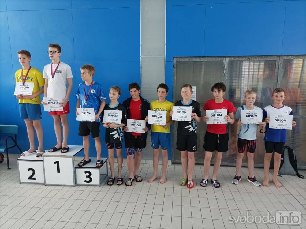 Drop Cup: Hubal - Kutnohorští plavci dovezli dvě bronzové medaile z Letního Přeboru