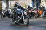 5G6H7457: Foto: Několik desítek motorkářů z Freedom vyrazilo na Štědrý den na vyjížďku