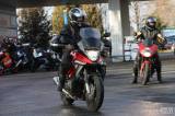 5G6H7475: Foto: Několik desítek motorkářů z Freedom vyrazilo na Štědrý den na vyjížďku