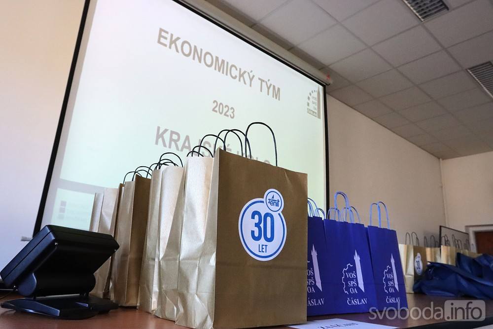 Ekonomické týmy obchodních akademií se v Čáslavi utkaly ve středočeském kole soutěže!