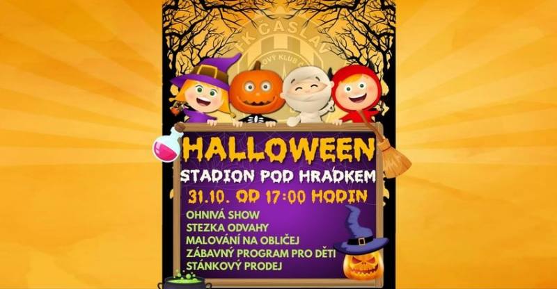 Nabízí stánková místa na říjnovou akci Halloween FK Čáslav