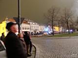 DSCN8012: Foto, video: Na čáslavský novoroční ohňostroj bylo zvědavé zaplněné Žižkovo náměstí