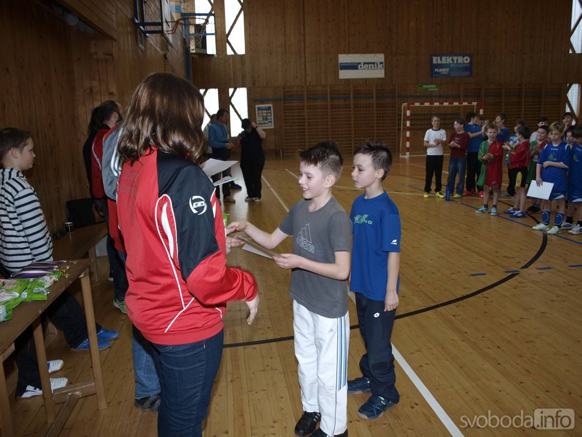 Vítězství v pátečním turnaji Kutnohorské školní ligy slavily Masaryčka a Kamenka