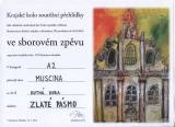 20160322_muscina03: Pěvecký sbor Muscina slavil velký úspěch v Mnichově Hradišti