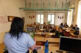 Se studenty Střední odborné školy v Seifertových Sadech policisté besedovali na téma kyberšikana