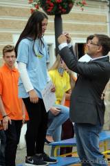 20160621102726_IMG_4395: Foto: Nejlepší sportovci Olympiády dětí a mládeže v Kutné Hoře převzali medaile