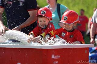 V netradiční hasičské soutěži „Dolnobučický Soptík“ se představí dospělí i děti