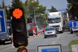 dsc_05664: Provoz v Kouřimské ulici v Kutné Hoře řídí semafory, úprava vozovky potrvá do konce měsíce