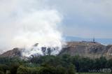 img_7027: Foto: V Čáslavi hořela skládka, požár byl po několika hodinách uhašen