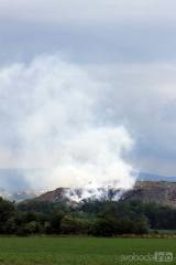 img_7028: Foto: V Čáslavi hořela skládka, požár byl po několika hodinách uhašen