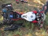 20160831105236_moto_dn20: Na Kutnohorsku bourali tři motorkáři, naštěstí bez vážného zranění