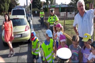 Na Čeplově v Čáslavi se děti učily správně přecházet vozovku