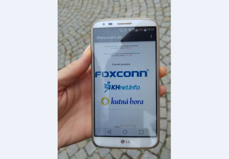 TIP: Připojte se k Foxconn Free Wifi v centru Kutné Hory  