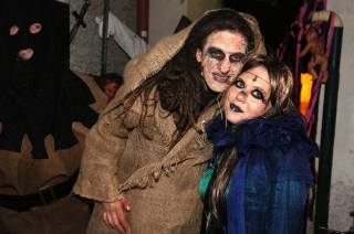 Foto: Divokou halloweenskou párty rozjeli v sobotu v Pubu na Palackého náměstí