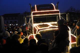 Foto: Vánoční kamion se po roce vrátil do Čáslavi v sobotu