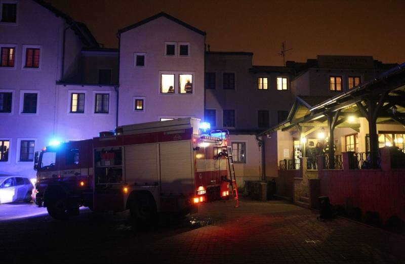 Hasiči zasahovali v kutnohorském hotelu U Kata, evakuováno čtyřicet lidí