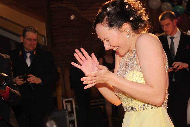 Foto, video: Druhým únorovým plesem v MSD byl maturiťák kolínského gymnázia