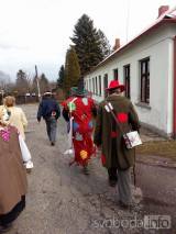 20170312105803_zandov053: Foto: Žandovský masopust v sobotu navštívil hned několik obcí v okolí