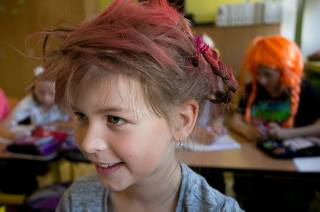 Foto: Účesový den změnil vlasy školáků k nepoznání
