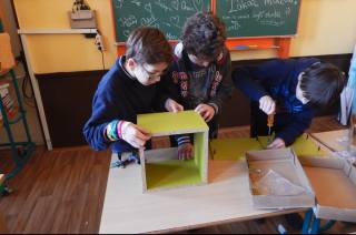 Sedmáci z kutnohorské ZŠ T.G. Masaryka si vylepšili třídu