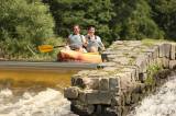 20170718154857_5G6H2236: Foto: Vodácká výprava AVZO Nové Dvory zdolává řeku Sázavu