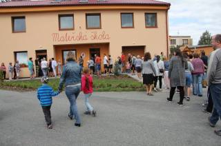 Otevření Mateřské školy Žáky a rekonstrukce budovy Obecního úřadu Žáky