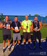 20170905195522_2: Družstvo kutnohorských policistů vybojovalo první místo v tenisovém turnaji