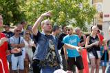 Foto, video: Veteran rallye v sobotu doprovodil pestrý program na Palackého náměstí