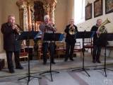 20171229110400_0002-IMG_1281: Na vánočním koncertě ve Sv. Janu t. Krsovicích zahrálo dechové kvarteto Brass Ansábl GB