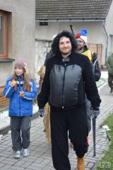 20180218101422_DSC_1563: Foto: Obcí Horky u Čáslavi o víkendu prošel maškarní průvod