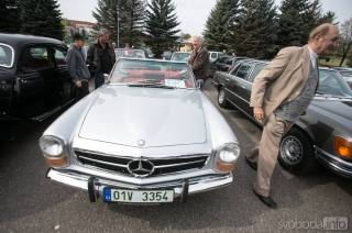 Příznivci Mercedesů se opět sejdou v Kolíně