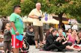 5g6h0816: Foto: Divadelní festival Kutná Hora zahájila hra Othello is Black na Palackého náměstí